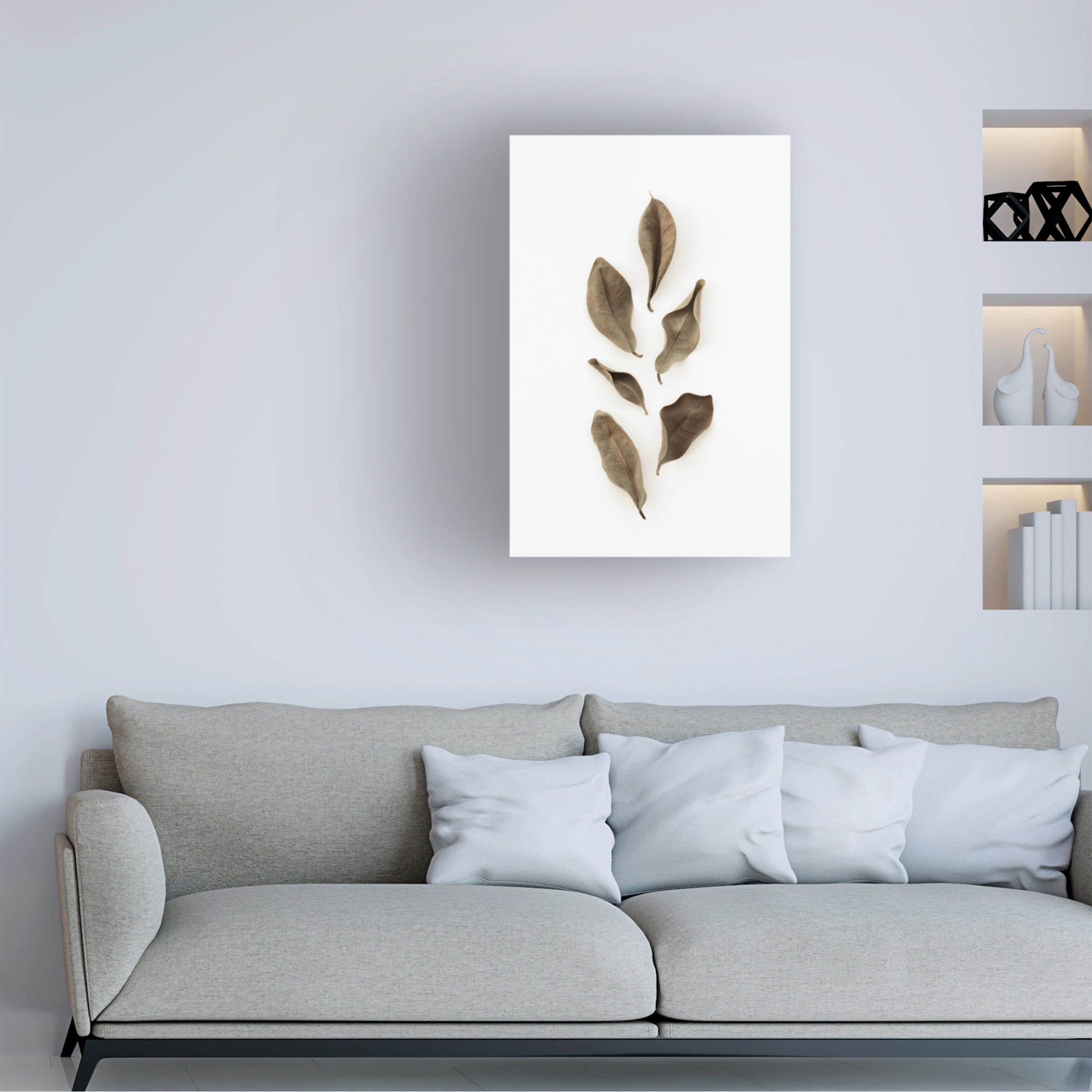 Trademark Fine Art Pictufy Studio Dried Leaves 2 Canvas Wall Art
