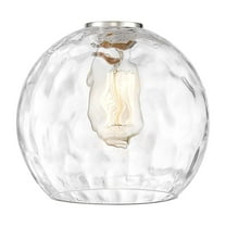 516-1P-WPC-G1215-8 Innovations Lighting Ballston Athens Water Glass 1 Light 8" Cord Hung Mini Pendant Antique Copper