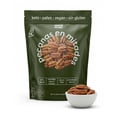 thumbnail image 1 of Rancho Pecana - Mitad de Nuez Natural, 907 gramos, Nueces Selectas 100% Naturales, Libre de Gluten, Sin GMO, Botana Vegana, Kosher, Keto, 10 gramos de prote&iacute;na por cada 100 gramos, Bolsa Re, 1 of 9