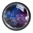 thumbnail image 1 of 4 Pcs Universe Nebula Knobs for Kitchen Cabinet Cupboard Dresser Bookcase Drawer Pulls Handles Round Home Decor, 1 of 8