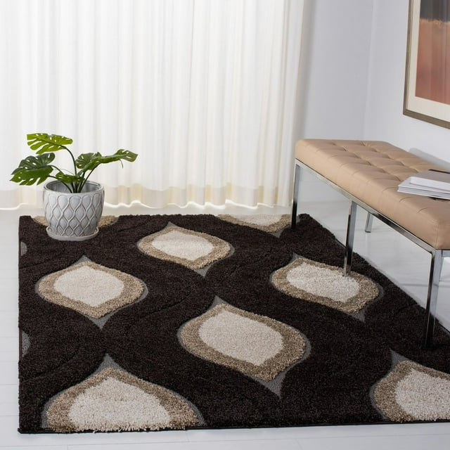 Safavieh Florida Declan Geometric Swirls Shag Area Rug