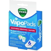 Vicks VapoPads for Vicks Humidifiers, 6 Pack, VVP-6-V
