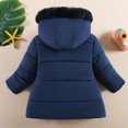 thumbnail image 3 of Boys Girls Winter Coats Kids Parka Coat Casual Puffer Winter Coat for Girls Boys Down Outerwear Jacket, 3 of 4