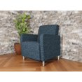thumbnail image 2 of Lesro Chaise d'Invité de Réception Lounge Ravenna en Bleu, 2 of 5