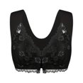 thumbnail image 5 of Bras for Women,Front Closure Lace Bralette With Adjustable Cups For Supportive And Comfortable Daily Wear,Sports Bras for Women,Black,L, 5 of 5