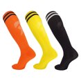 thumbnail image 1 of Kids Knee High Soccer Socks - 3 Pairs Long Football Socks, 1 of 6