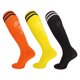 thumbnail image 1 of Dinheiro Calcetines de fútbol hasta la rodilla para niños - 3 pares de calcetines largos de fútbolNaranja+amarillo negro+negro blanco, 1 of 6