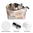 thumbnail image 6 of ZNDUO Travel Makeup Bag for Women Vintage Rose Floral Texture Toiletry Bag, Multifunctional Storage Bag Cosmetic Bag Make Up Organizer, 6 of 7