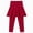 Red, variant on Girls Leggings With Skirt High Waisted Tennis Athletic Flowy Skirted Legging For Kid 2-3 Years,Grey Caqnni