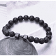 thumbnail image 4 of Collar Con Dije Disco Pesa Cadena Acero Inoxidable Negro, 4 of 5
