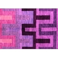 thumbnail image 1 of Ahgly Company Indoor Rectangle Abstract Pink Modern Area Rugs, 2' x 3', 1 of 4