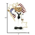 thumbnail image 6 of Personalized US Navy Christmas Ornaments - US Navy Products, Navy Officer Ornament, US Navy Ornaments for Christmas Tree, Military Ornaments - Navy Bear - Free Customization, 6 of 10