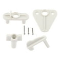 thumbnail image 1 of 1 Ensemble de Loquet de Porte de Bateau Ponton Universel Marin (Blanc), 1 of 9