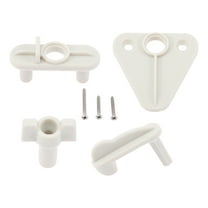 Gratier 1 Set of Marine Universal Pontoon Replacement Boat Gate Door Latch (White)