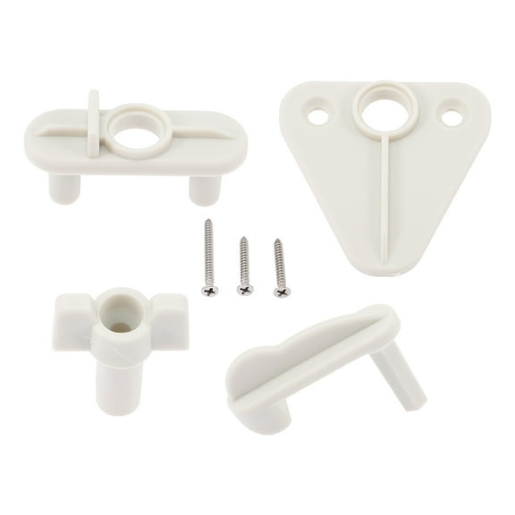 Gratier 1 Set of Marine Universal Pontoon Replacement Boat Gate Door Latch (White)