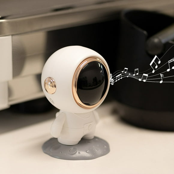 Qiopertar Astronaute, Haut - parleur Bluetooth sans fil, cadeau de subwoofer de bureau extérieur mignon et frais pour les étudiants masculins et féminins, peut être utilisé comme décoration