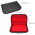 thumbnail image 4 of Watch Box Case, 20 Slot PU Lint Watch Storage Box Organizer Zipper Collection Case Wrist Watch Present Box with Soft Cotton Interior, 4 of 7