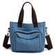 thumbnail image 1 of Bolso de lona de gran capacidad para mujer, bolso de mano para mujer, bolso de hombro sencillo, bolso bandolera, 1 of 5