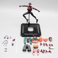 thumbnail image 4 of Figura de acción Marvel Legends Vevor Spider-Man Sentinel Miles Morales Peni Parker Negro, 4 of 5
