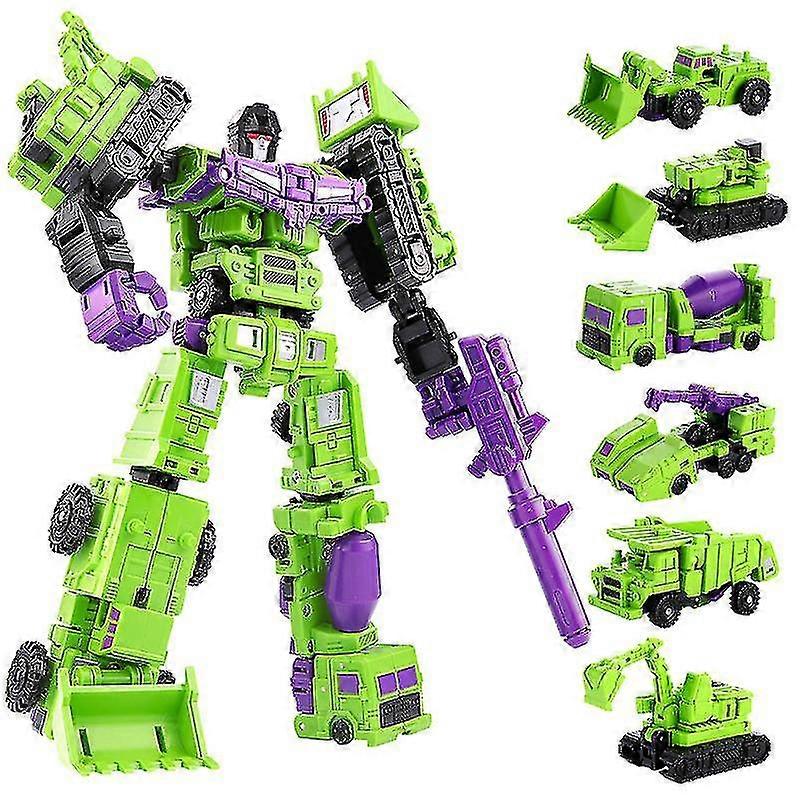 Transformed Constructicon Devastator Set 6 In 1 Toys - | Walmart en línea