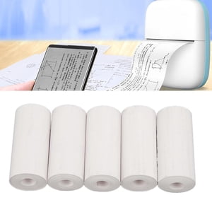 Thermal Printer Paper, Mini Printing Paper Multipurpose Safe White 57x25mm 20 Rolls  for Printer