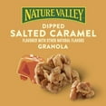 thumbnail image 4 of (3 pack) Nature Valley Granola, Dipped Salted Caramel Flavored, 9g Protein, 11 oz, 4 of 12