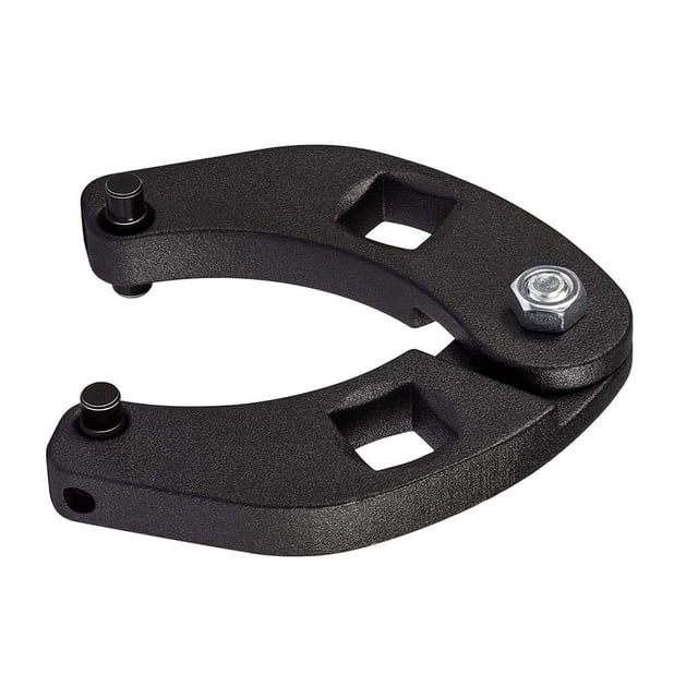 Clé à Écrou de Gland Entièrement Réglable 7463 Acier Forgé Noir Haute Performance Travail Exquis pour Entretien de Cylindre Hydraulique