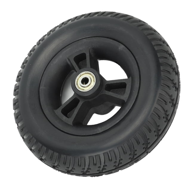 Rueda de Silla de Ruedas, Fuerte Capacidad de Cojinete de 7 Pulgadas A Prueba de Explosión de Ruedas de Silla de Ruedas para diversas Carretas