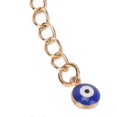 thumbnail image 2 of 2pcs Blue Eye Bracelet Alloy Unique Pendant Wear-resistant Glass Rhinestone Bracelet for Gift Hand Decoration, 2 of 2