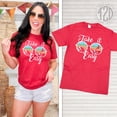 thumbnail image 2 of Tees2urdoor Take it Easy Graphic T-Shirt, Adult 5X-Large, Crimson, 2 of 5