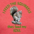 thumbnail image 3 of CafePress - Squirrel Feeder Women's Deluxe T Shirt - Womens Tri-blend T-Shirt, 3 of 4