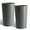 Grey, variant on S-HOME 21.7 Inch Matte Finish Tall Tapered Planter Box Set of 2 for Indoor Outdoor Gardens and Decor, Black
