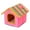 Pink, variant on House-Shape Cave Bed Tent for Indoor Small to Large Cats Machine Washable Ultra-Soft Cushion Anti-Slip Bottom