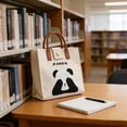 thumbnail image 4 of BAOPAI Cute Pandas Tote Bag With Soft Rubber Handles Versatile Daily Casual Shoulder Bag For Shopping Travel Work, 4 of 6