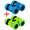 BUGN, variant on Jacenvly New Kids Toys 4PC Double Sided Friction Power Car Flip Shock Withstand Sluggishness Car Birthday Gift Suitable for Boys Girls and Children Aged 3 and Above Toys for Ages 5-7