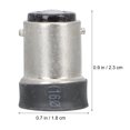 thumbnail image 2 of RUNROTOO 8Pcs LED Light Adapter B15 to E12 Base Converter Easy Installation Black Lamp Converter, 2 of 8