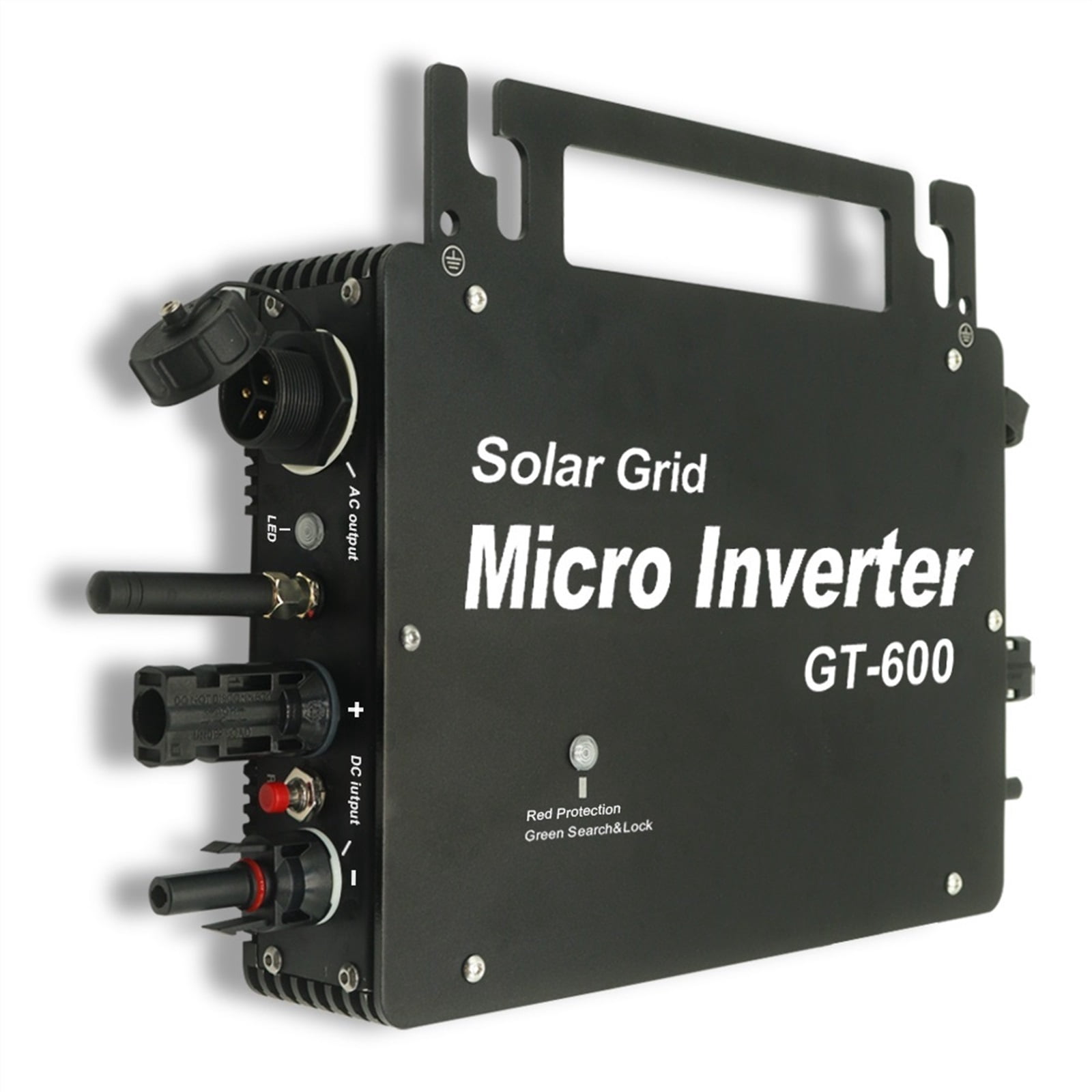2023 Upgrade 600W Micro Inverter Solar Grid Tie Inverter Control Waterproof IP65 MPPT 110/220 Inverter Efficiency 99.5% ,Powerful Output