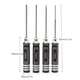 thumbnail image 2 of Top Quality Titanium Nitride TiNi Hex Driver Wrench Screwdriver 1/4 Piece Set 15mm/2mm/25mm/30mm For RC Helicopter, 2 of 5