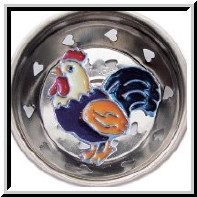 Rooster chicken SINK STRAINER country kitchen decor NEW