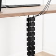 thumbnail image 2 of VIVO Vertebrae Cable Management Kit Height Adjustable Desk Quad Wire Organizer, 2 of 8
