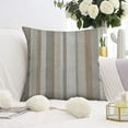 thumbnail image 3 of Stylish Grey & Beige Throw Pillow Covers 20x20inch inch - Pack of 2, Perfect for Bedroom & Living Room, 3 of 7