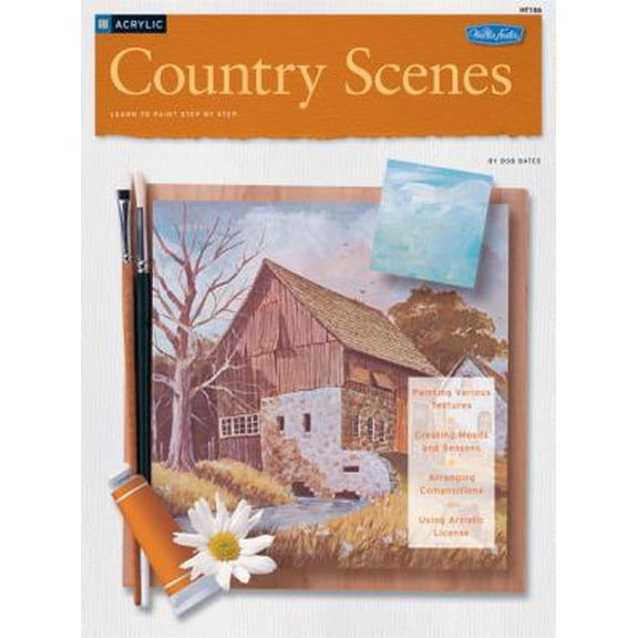 Pre-Owned Acrylic: Country Scenes (HT186) (Paperback) 0929261429 9780929261423