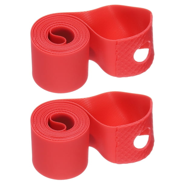 Uxcell 2 piezas de protectores de llanta para bicicletas de 14" de TPU