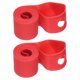 thumbnail image 1 of Uxcell 2 piezas de protectores de llanta para bicicletas de 14" de TPU, 1 of 7