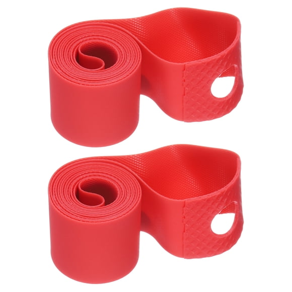 Uxcell 2 piezas de protectores de llanta para bicicletas de 14" de TPU
