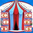 thumbnail image 4 of Cajas para fiestas, diseño de carnaval y circo de Yexiya, 30 x 30 cm, 6 unidades, 4 of 6
