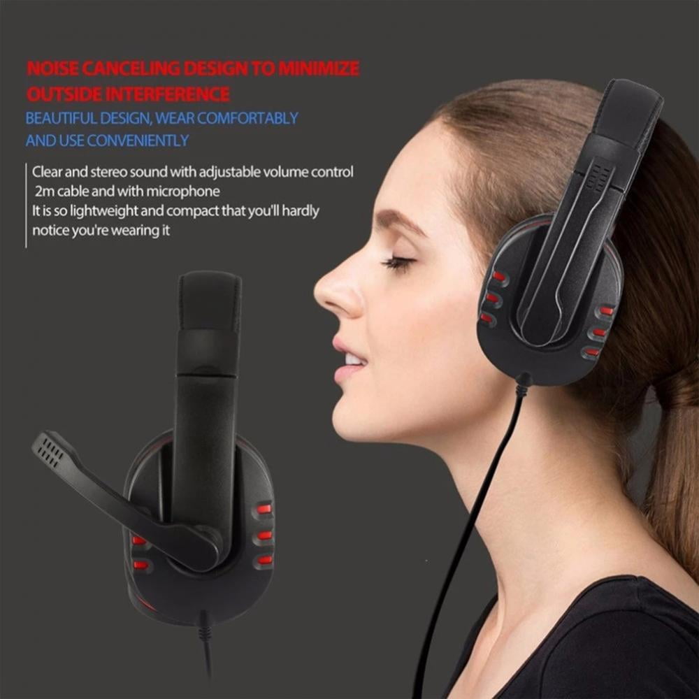 Leonard Gaming Headset with Microphone/ Headphones Gaming/ Gamer