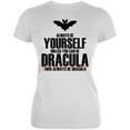 thumbnail image 1 of Halloween Sois Toujours Toi-Même Dracula T-Shirt Doux Blanc pour Adolescentes, 1 of 1