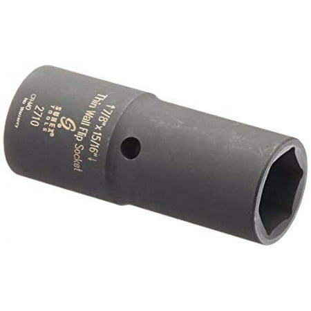 UPC: 0613364009987 | Sunex Tools 2710 – 1/2 Drive 7/8 X 15/16 Thin Wall Flip Socket