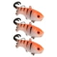 thumbnail image 4 of 3 uds doble cola cebo suave simulación Artificial realista señuelo para pesca en hielo Tackle3 #, 4 of 14